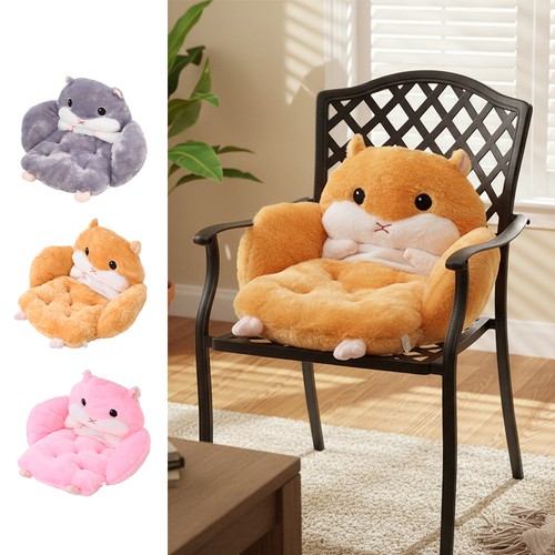 Plush hamster chair cushion - plush,
