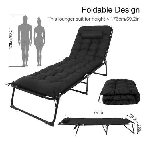 Reclining sun lounger - reclining,